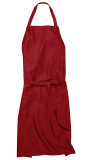Latzschürze Verona Classic 90 x 75 cm - rot